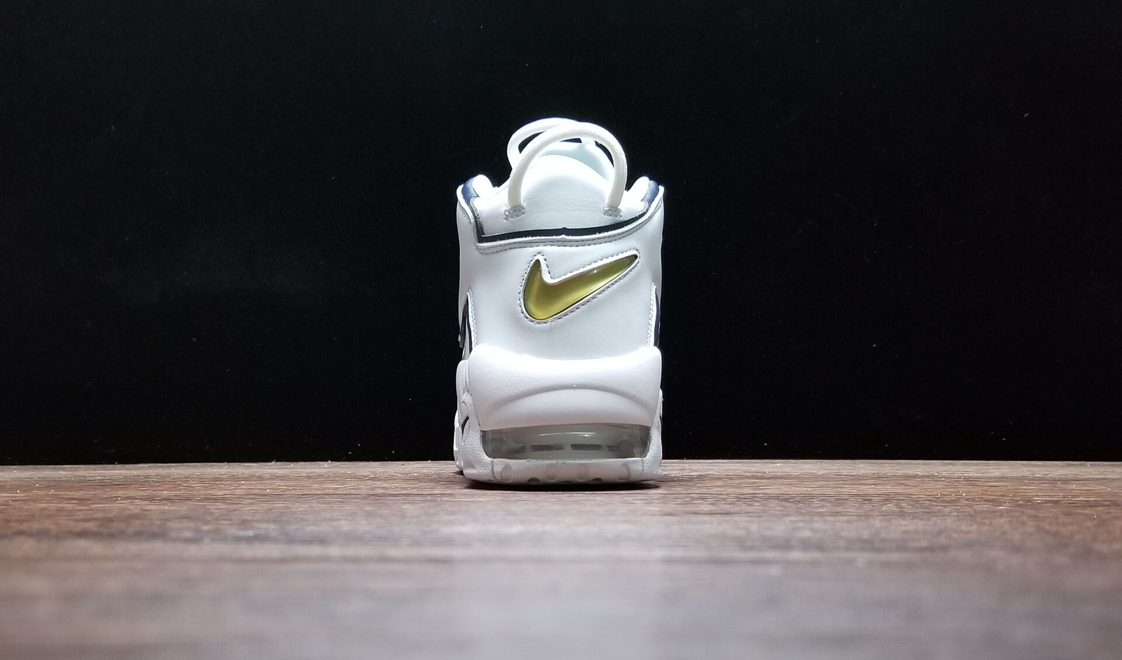 Nike Air More Uptempo Black and White - Image 3